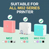 For Phomemo M02 / M02S / M02 Pro 3rolls /Pack 53mm 10 Years Eyes Protection Beige Sticker Thermal Paper, Eyes Protection Beige Sticker