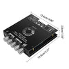 ZK-HT21 Bluetooth Digital Amplifier Module 2.1 Channel TDA7498E, ZK-HT21