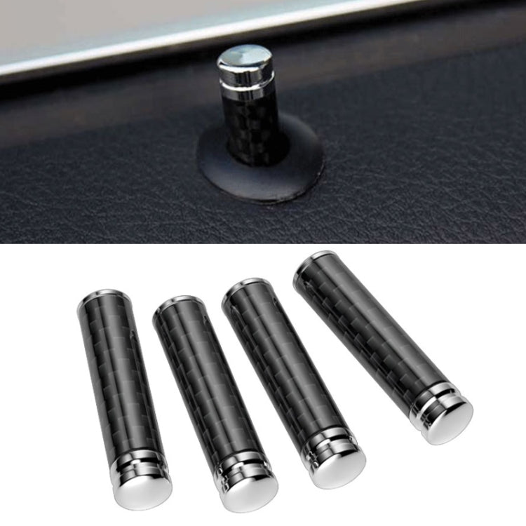 Carbon Fiber Door Interior Deadbolt Trim Cover