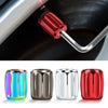 4pcs/set Metal Anti-theft Tyre Core Valve Personalised Conversion Cap, Colorful