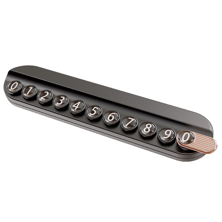 Car Temporary Parking Plate With Aroma Diffuser Moving Car Phone