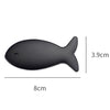 Fish-Shaped Car Metal Stickers Car Body Tail Marker Decorative Decals, Fish-Shaped