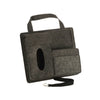 Felt Car Storage Bag Car Back Seat Hanging Organizer Bag