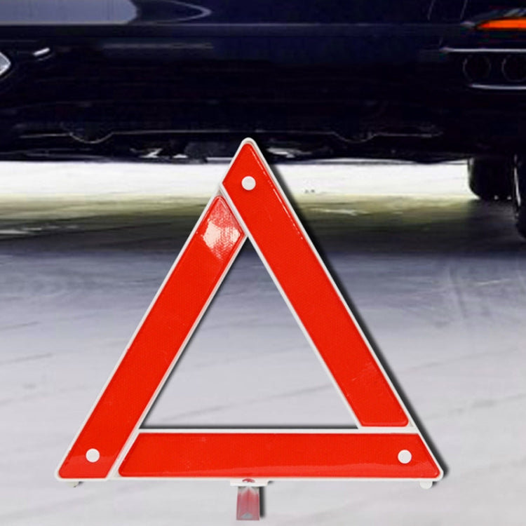 Car Storage Foldable Tripod Warning Plaque Car Emergency Warning Sign
