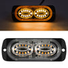 12W Car Side Signal Warning Light 24 LED Strobe Light