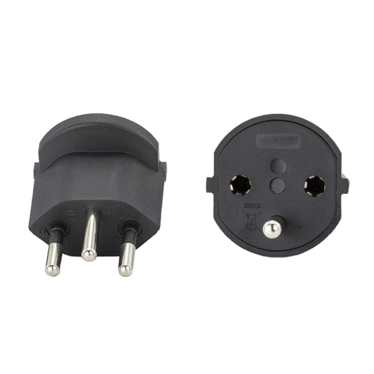 EU To Switzerland Convertible Plug With Ground Wire Travel Adaptor