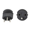 EU To Switzerland Convertible Plug With Ground Wire Travel Adaptor