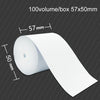 100volume/Box 57x50mm Thermal Paper Take-Out Kitchen Printing Receipt Paper