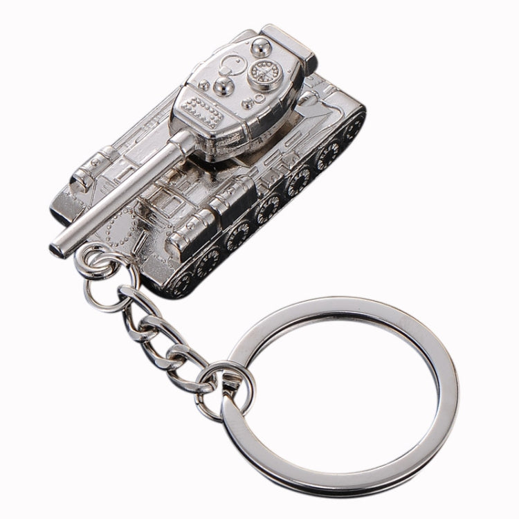 Men Car Pendant Personalized Tank World Model Keychain