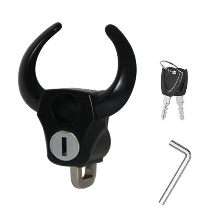 Bullhead Helmet Lock Hooks Front Universal No-Punch Motorcycle Bike