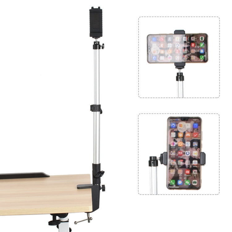 Aluminum Tube Cell Phone Live Streaming Telescopic Pole Desktop