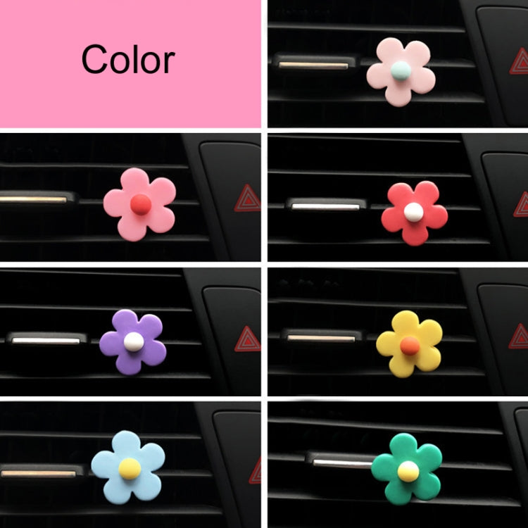 Five-Petal Flower Car Air Vent Aromatherapy Clip, Scented version