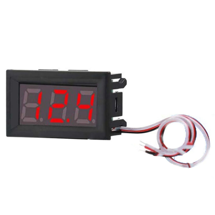 0V-30V 3 Wire DC Voltmeter Terminal 0.56 Inch LED Digital Voltmeter