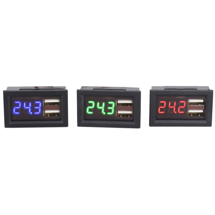 Digital Display Lithium Battery Pack To 5V USB Converter Step-Down Module, F8-40V