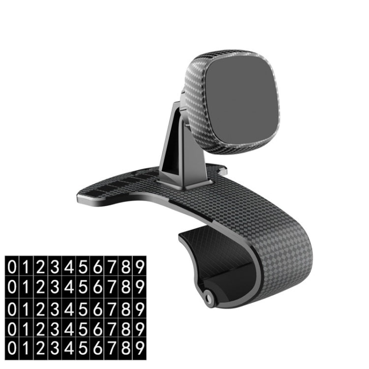 Magnetic Mobile Phone Car Holder Dashboard Parking Number Plate