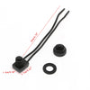 12V Waterproof Push Button Lead Switch for Motorcycles/Cars/Yachts