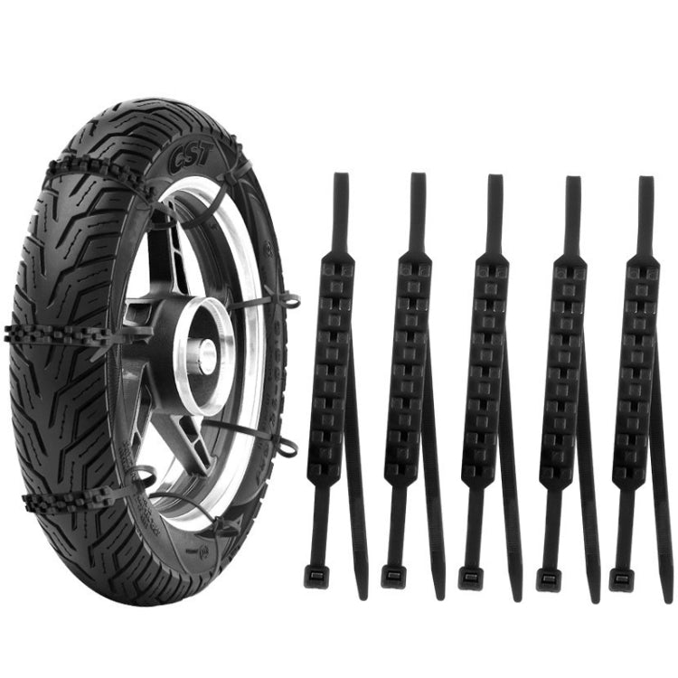 5pcs/Set Motorcycle Electric Two-Wheeler Non-Damaging Anti-Skid Chain