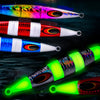 PROBEROS F125 Jogging Steelhead Deep Sea Boat Fishing Lure Rapid Sinking Sea Fishing Fake Bait, 30g, 100g, 150g, 200g, 250g, 60g