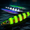 PROBEROS LF121 Fast Sinking Laser Boat Fishing Sea Fishing Lure Iron Plate Bait, 14g, 21g, 28g, 40g, 60g, 80g