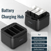 AMagisn Battery Charger Charging Seat For GoPro HERO12 Black /11 Black /10 Black /9 Black, For GoPro HERO12 /11/10/9