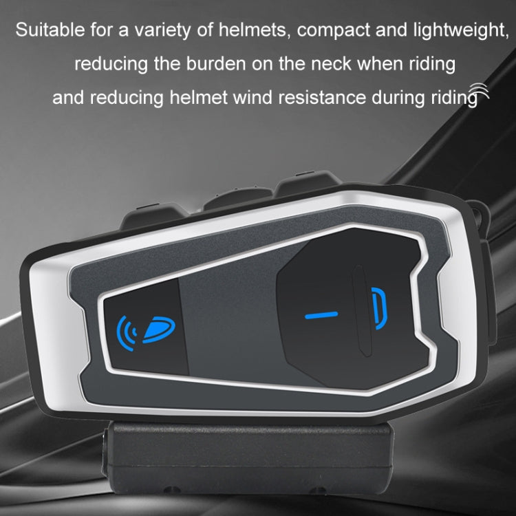 Motorcycle Helmet Bluetooth 5.0 Stereo Music Cycling Headphones, V10