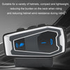 Motorcycle Helmet Bluetooth 5.0 Stereo Music Cycling Headphones, V10