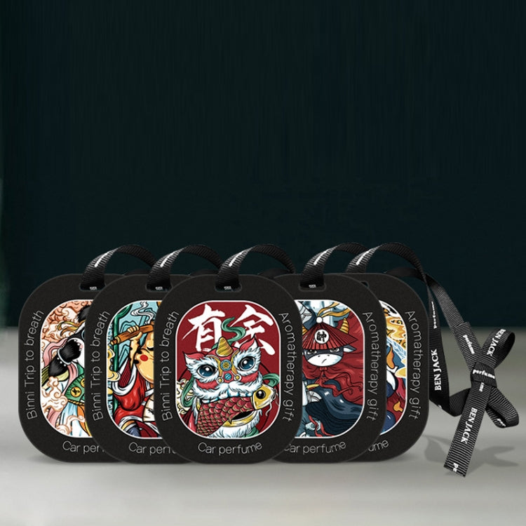 BEN.JACK Car Deodorant Tablet Pendant Long-Lasting Light Fragrance