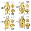 4pcs /Set SMA To MCX Connector Kit RF Coaxial Gold Plated Adapter, 4pcs /Set SMA To MCX