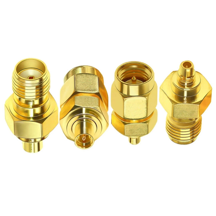 Coaxial Adapter Kit Brass Coaxial Connector RF Antenna Adapter