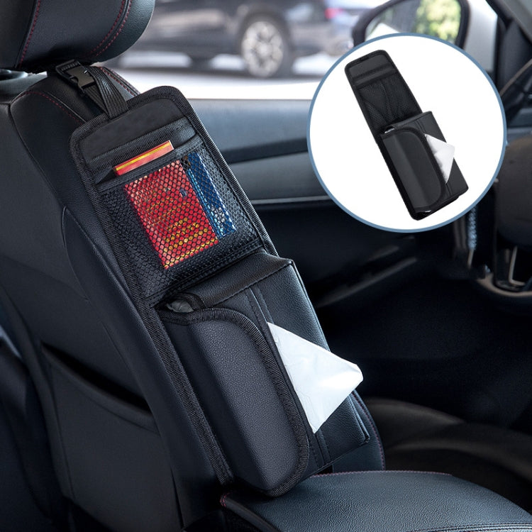 Car Seat Side Storage Hanging Bag Tissue Box