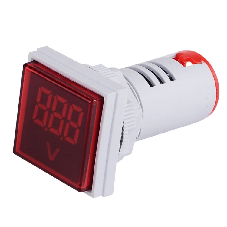 SINOTIMER ST17V AC Voltage Signal Indicator 22mm Square LED Digital