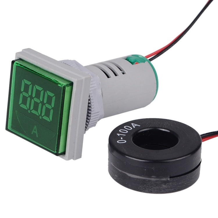 SINOTIMER ST17A Square 22mm LED Digital Display Signal Light AC