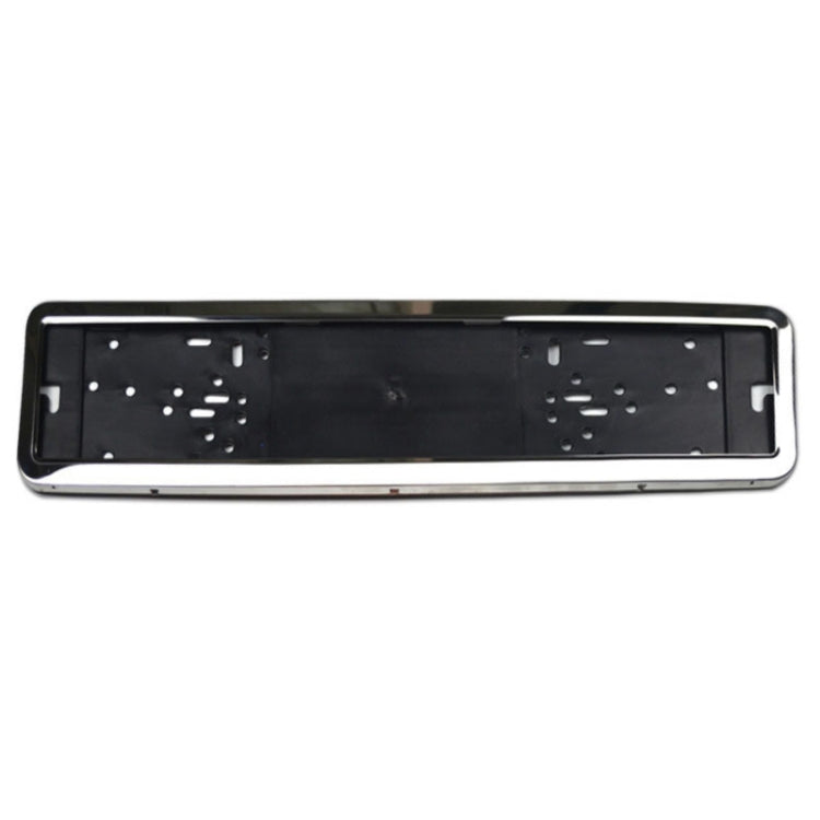 European/Russian/Ukrainian Stainless Steel License Plate Frame
