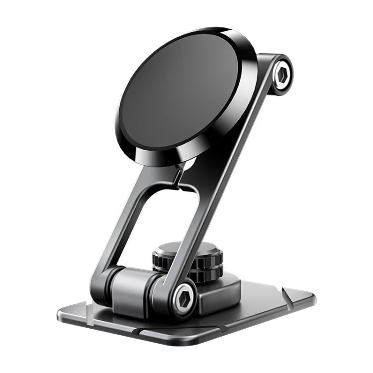 Foldable Suspension Car Phone Holder Magnetic Adhesive Type Metal