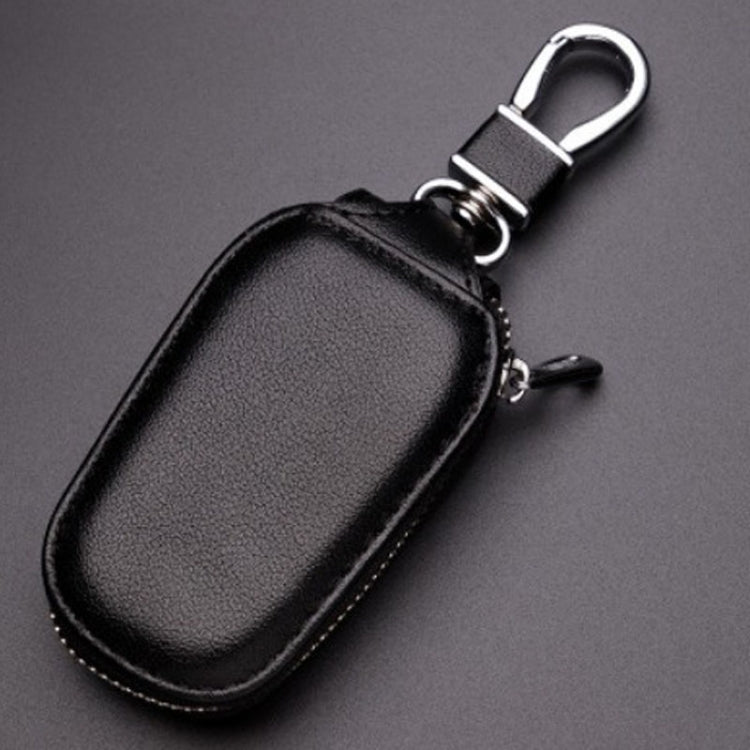 Leather Men Multifunctional Car Key Bag Large Capacity Universal