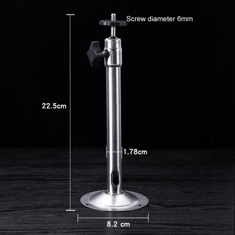 Hanging Stainless Steel Camera Bracket 360 Degree Adjustable Universal Surveillance Mounting Holder, 3