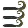 HENGJIA Curved-Tail Soft Dummy Bait Freshwater Fishing Lures, 5cm 10pcs /Pack, 6cm 10pcs /Pack, 7cm 10pcs /Pack