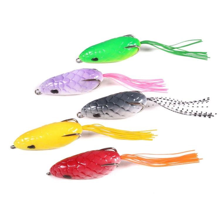 5colors /Set HENGJIA FO035 Lua Snake Skin Thunder Brogue Dummy Bait Blackfish Fishing Bait