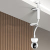 Punch-Free Surveillance Camera Mounting Bracket Cabinet Ceiling Rack, White 50cm, Black 50cm, White 110cm, Black 110cm
