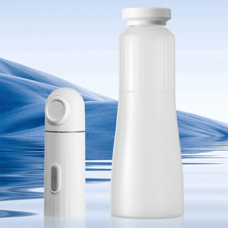 Female Handheld Mini External Vaginal Wash Maternity Portable Electrical Feminine Cleanser, With LED Light, No Light, With LED Light+Bottle, Lightless Model+Bottle