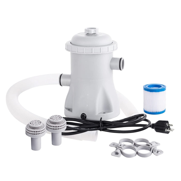 JY-051 110V-240V 330 Gallon Swimming Pool Filter Pump Pool Circulating Cleaner, US Plug, EU Plug, UK Plug, AU Plug
