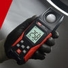 Digital Light Meter Illuminance Lux Meter Backlight LCD Display 0.1-200000LUX/0.01-20000FC Light Sensor Tester, TA630A
