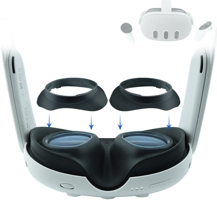 For Meta Quest 3 VR Glasses Lens Protector Frame to Prevent Your