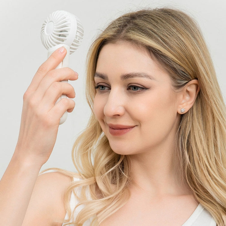 Portable Handheld Quiet Fan Silicone Hanging Neck Small Electrical Fan