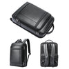Bopai 61-120761 Large-capacity First-layer Cowhide Business Laptop Backpack With USB+Type-C Port, 61-120761