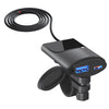 Fast Charging Dual-USB QC3.0 Motorcycle Cell Phone Charger