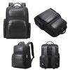 Bopai 61-125031 Large-capacity First-layer Cowhide Business Laptop Backpack With USB+Type-C Port, 61-125031