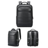 Bopai 61-122391 Large-capacity First-layer Cowhide Business Laptop Backpack With USB+Type-C Port, 61-122391