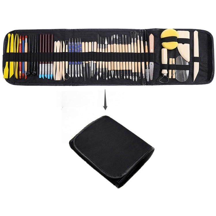 61 In 1 Clay Tools Kit Ceramics DIY Clay Sculpting Tools for Pottery Craft, Baking, Carving, 61 In 1