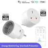 Smart WiFi Socket Electricity Time Switching Voice Control, SONOFF S60TPF EU Plug, SONOFF S60TPG UK Plug
